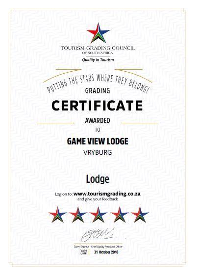 Game View Lodge Vryburg Екстер'єр фото